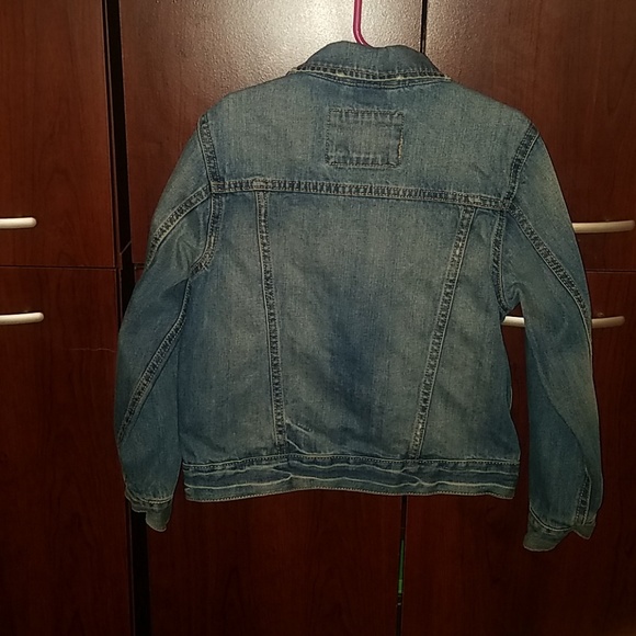 Children's Place Boys Long Sleeve Denim Jacket - Picture 2 of 3